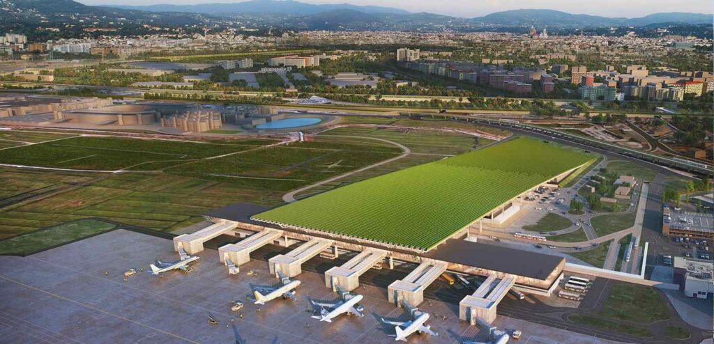 Experience the Unforgettable: Tuscany’s Latest Airport Terminal to Feature a Rooftop Vineyard!