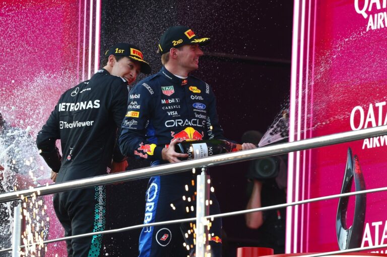 The last‑lap boost drop that let Verstappen lunge at Russell in Baku